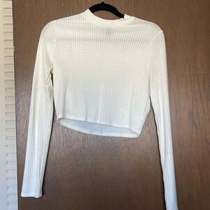 White Long sleeve shirt
